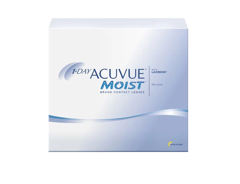 1-DAY Acuvue Moist (180 šošoviek) 1-DAY Acuvue Moist (180 šošoviek)