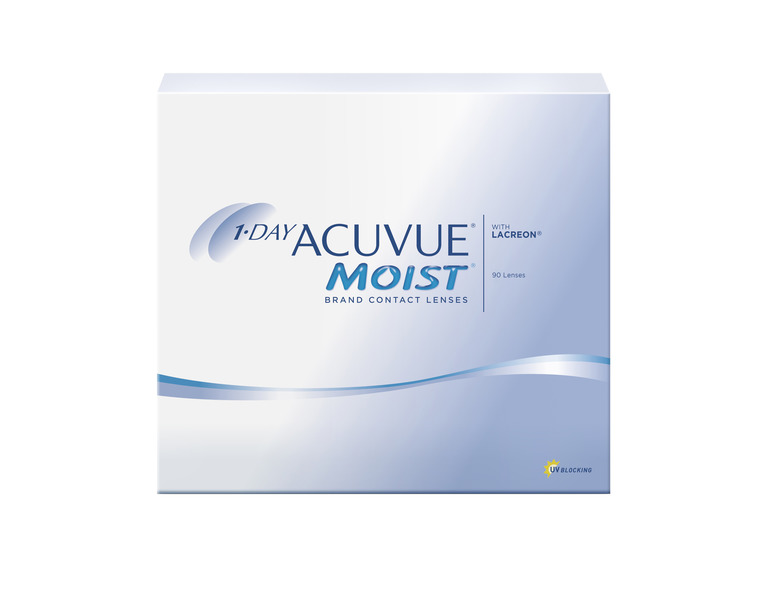 1-DAY Acuvue Moist (90 šošoviek)