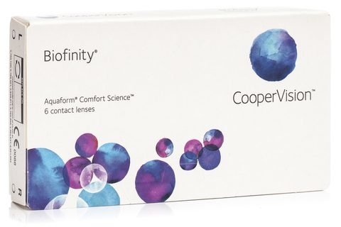 Biofinity Energys (6 šošoviek)