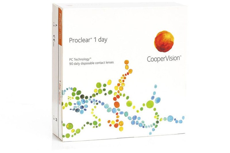 Proclear 1 day CooperVision (90 šošoviek)